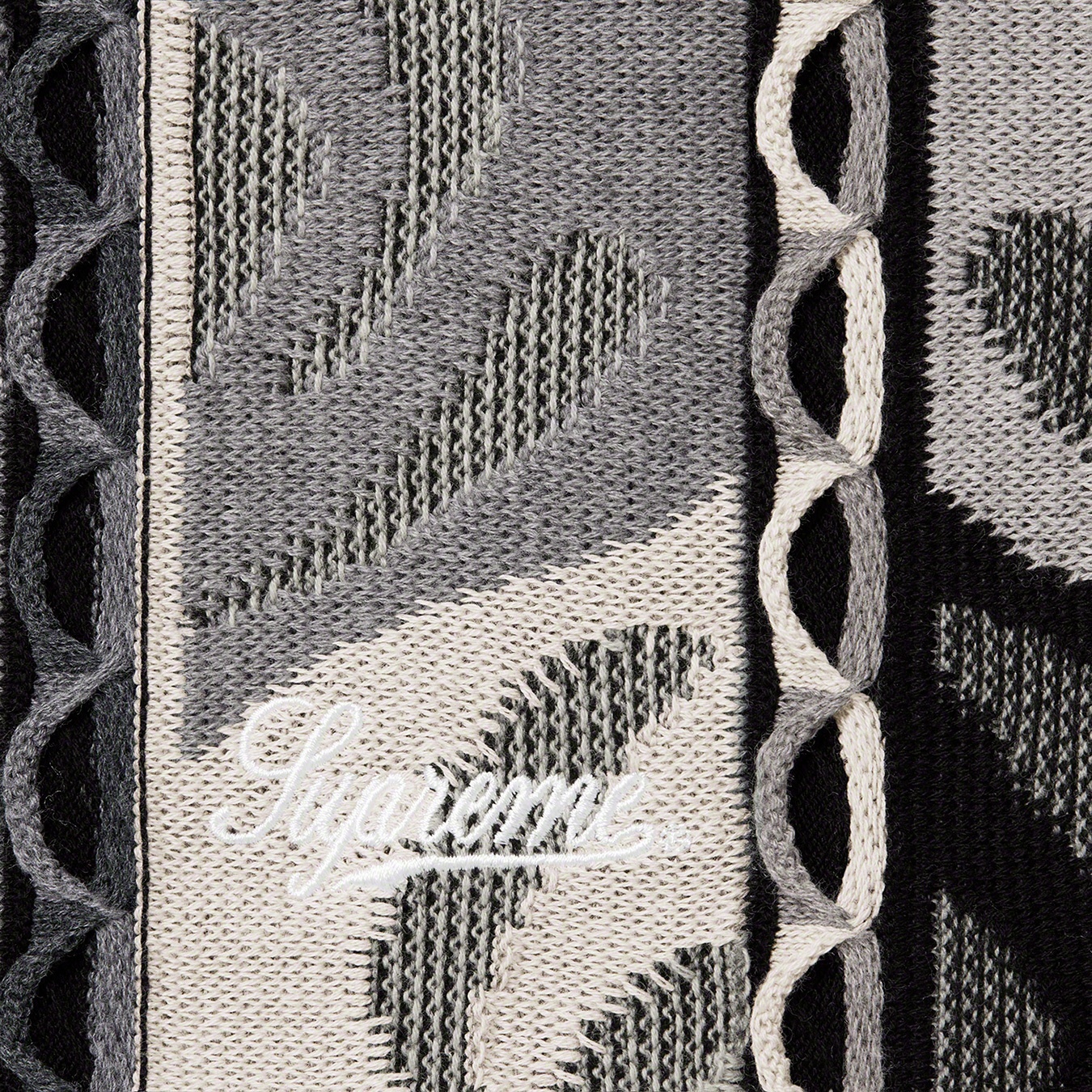 Abstract Textured Knit Short view 10